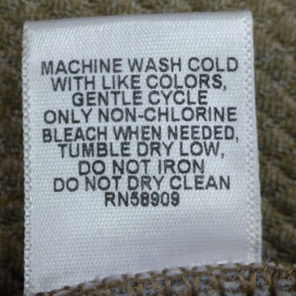 Mens Cremieux Classics Brown XL Sleeveless Zip-Up Vest 100% Polyester With Pocke - Picture 8 of 8